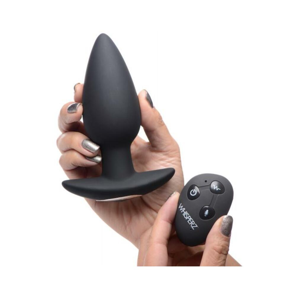 Voice Activated 10x Vibrating Butt Plug With Remote Control
