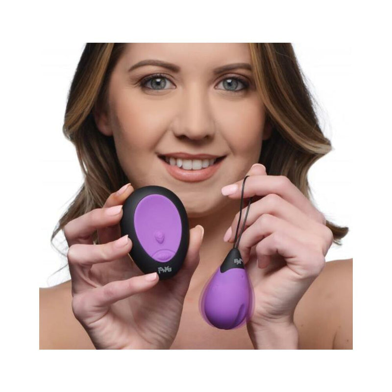 Bang - 10x Silicone Vibrating Egg - Purple