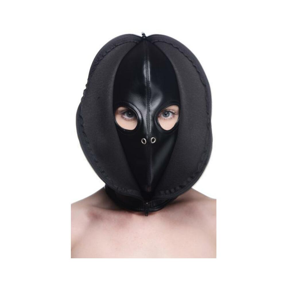 Zip Front Bondage Hood