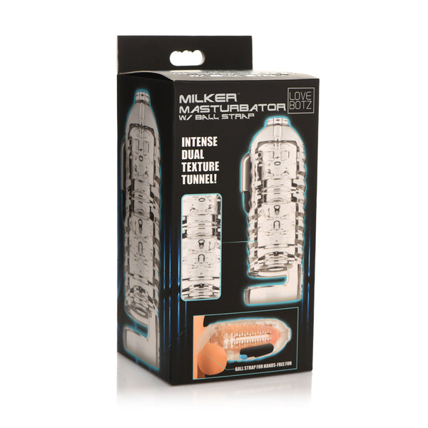 Lovebotz Milker Tpe Masturbator W/strap