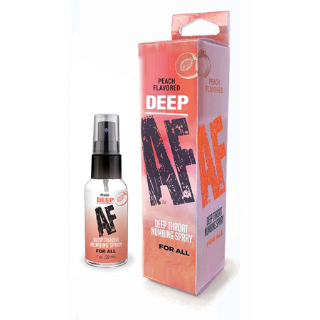 Deep Af Numbing Throat Spray Peach