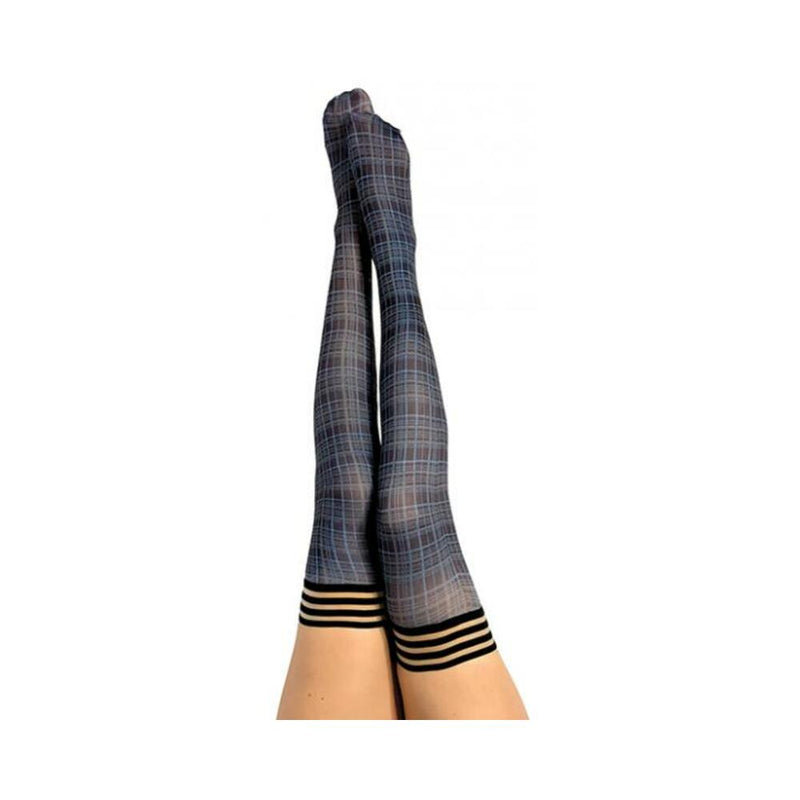 Kixies Debbie Navy Plaid - Size A
