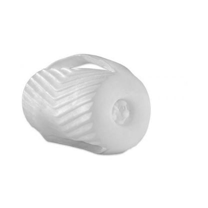 Perfect Fit Male Masturbator with Grip Clear