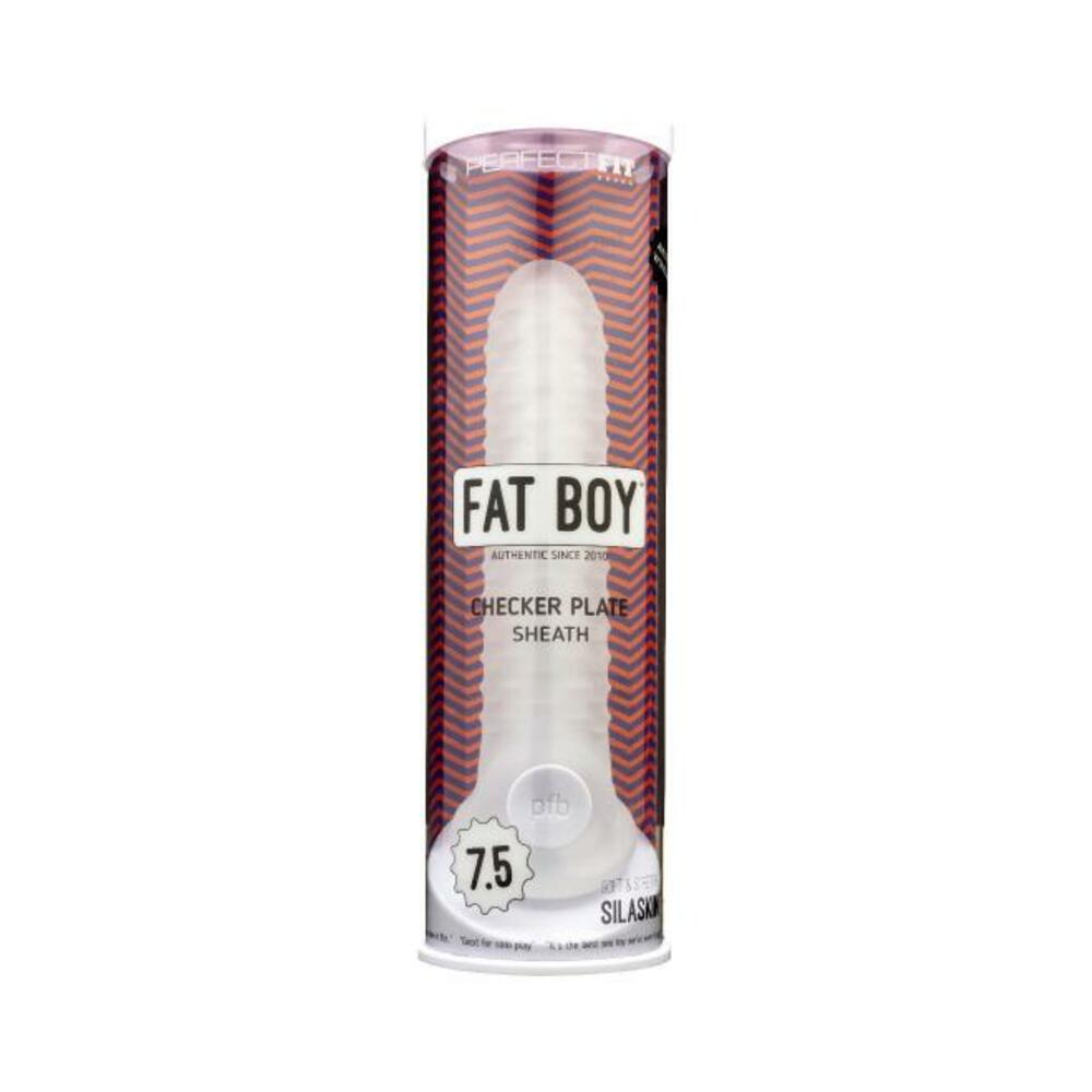 Perfect Fit Fat Boy Checker Box Sheath 7.5in Clear