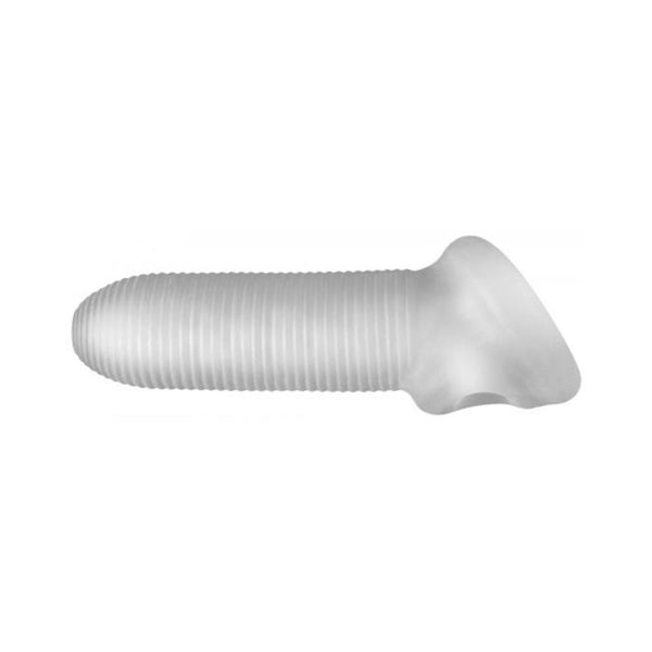 Perfect Fit Fat Boy Micro Ribbed Sheath 5.5in Clear