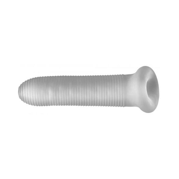Perfect Fit Fat Boy Micro Ribbed Sheath 6.5 inches Clear