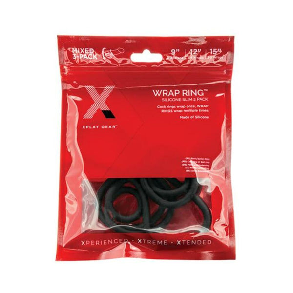 Xplay 3 Pk Silicone Slim Wrap Ring (9 12 15)