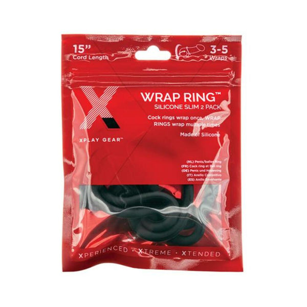 Xplay Silicone 15 Slim Wrap Ring "