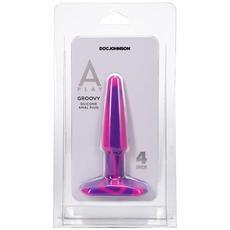 A-play Groovy Anal Plug 4 Fuchsia