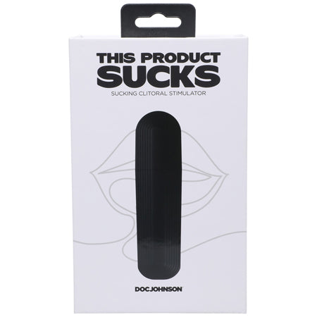 This Product Sucks Lipstick Suction Toy - Black