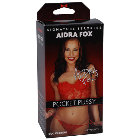 Signature Strokers ULTRASKYN Pocket Pussy - Aidra Fox