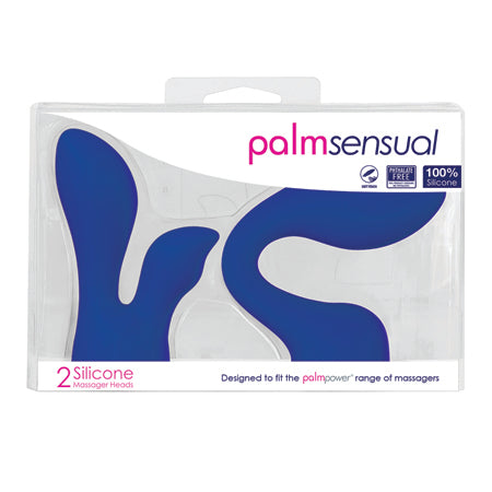 Palm Sensual Accessories 2pk Blue