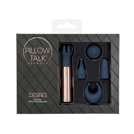 Pillow Talk Secrets Desires 6pc Set