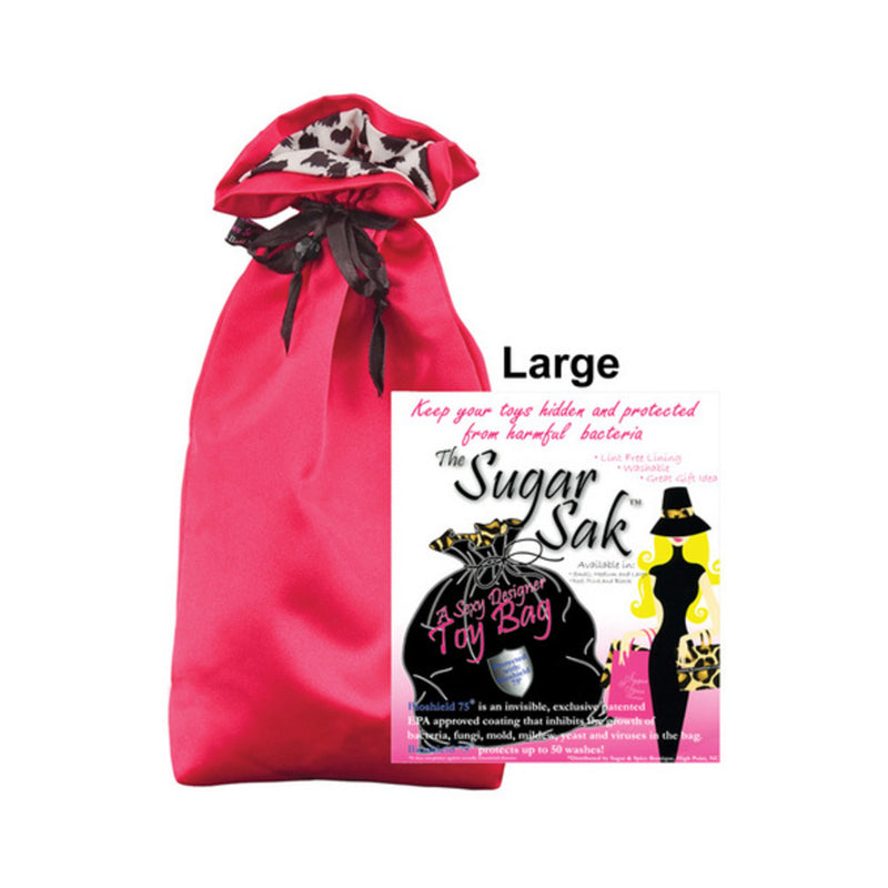 Sugar Sak Anti-Bacterial Toy Bag Large Red