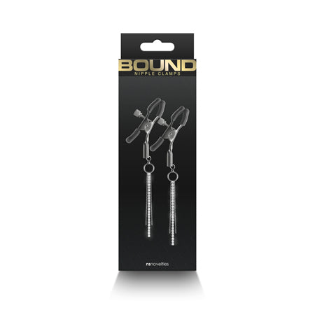 Bound D3 Nipple Clamps - Gunmetal