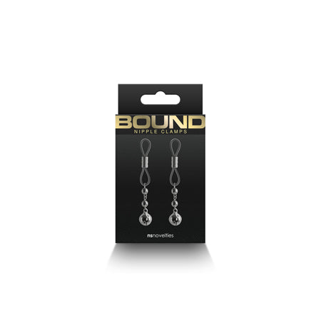 Bound D1 Nipple Clamps - Gunmetal