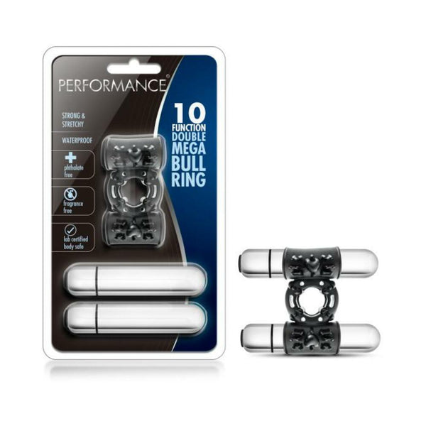 Performance 10 Function Double Mega Bull Ring Black
