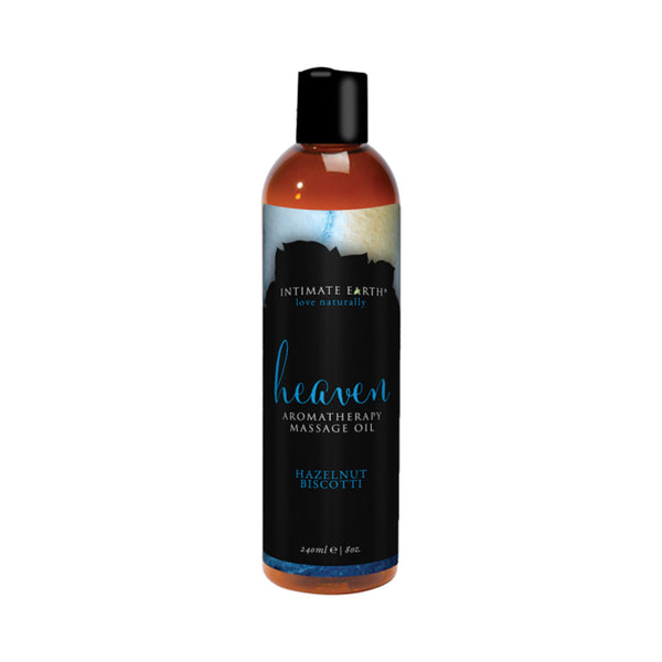 Intimate Earth Heaven Hazelnut Biscotti Massage Oil 8oz