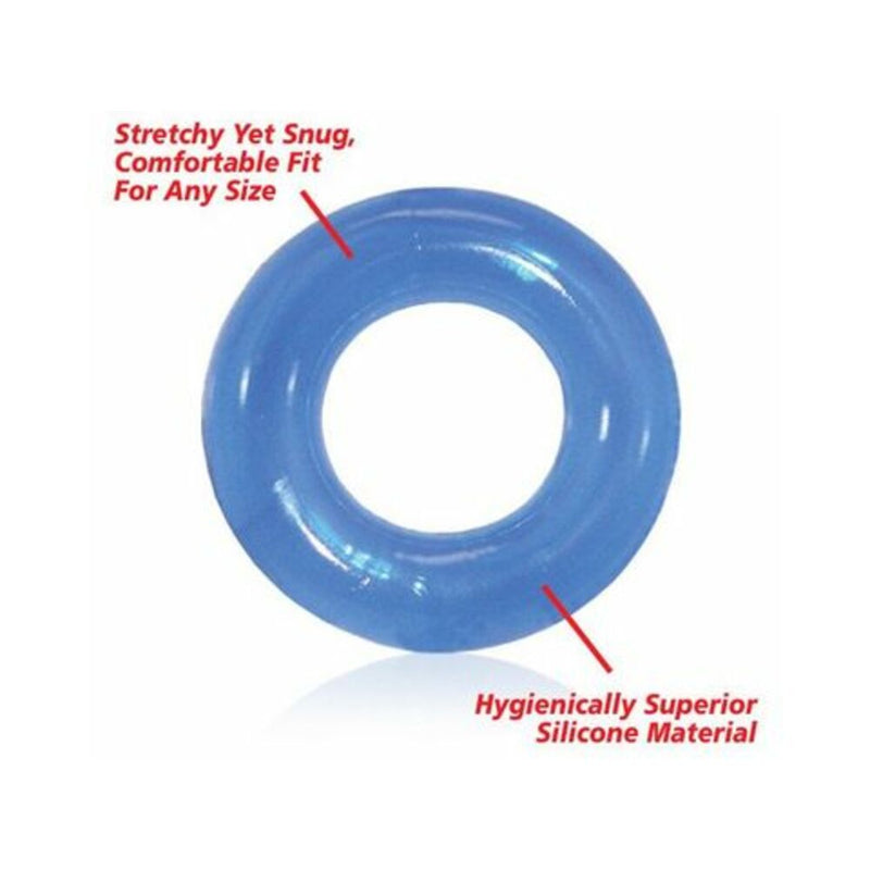 Ring O Super Stretchy Gel Erection Ring Assorted Colors