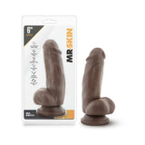 Mr Skin Mr Smith 6 inches Dildo Suction Cup Brown