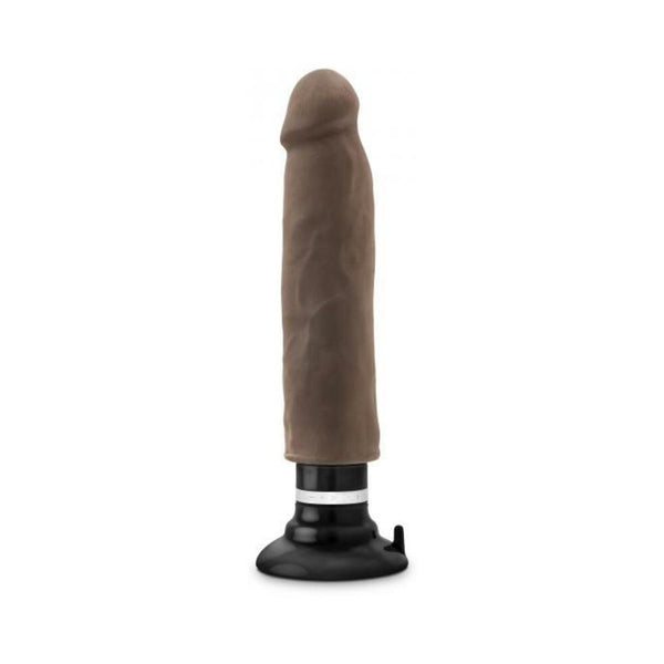 Au Naturel - 11 Inch Sensa Feel Magnum Vibrating  Dong - Chocolate