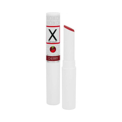 X On The Lips Buzzing Lip Balm With Pheromones Electric Cherry .75 Ounce