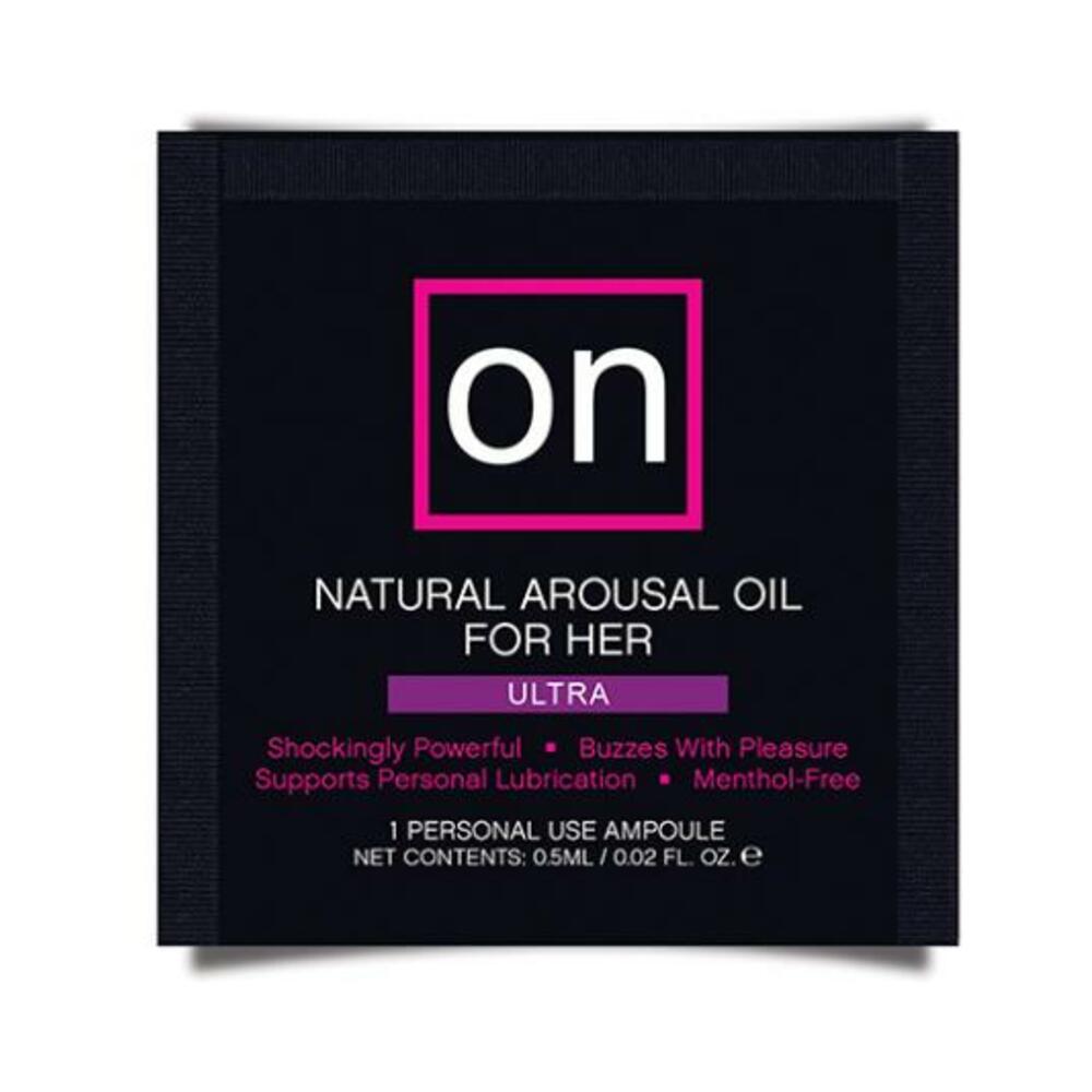 On For Her Arousal Oil Ultra - Single Use Ampoule