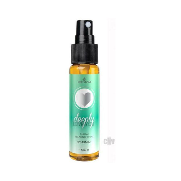Deeply Love You Spearmint Throat Relaxing Spray - 1 Fl. Oz. Bottle