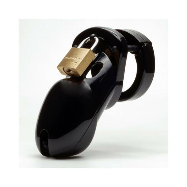 Cb-3000 Black 3in Chastity Cage W/ Complete Kit