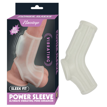 Vibrating Power Sleeve Sleek Fit Wht