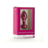 Ouch Elegant Butt Plug Pink