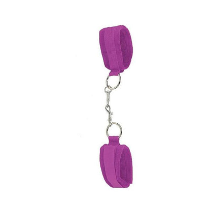 Velcro Cuffs Purple