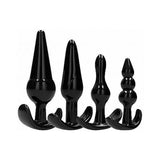 Shots Sono No. 8 Butt Plug - Black Set Of 4