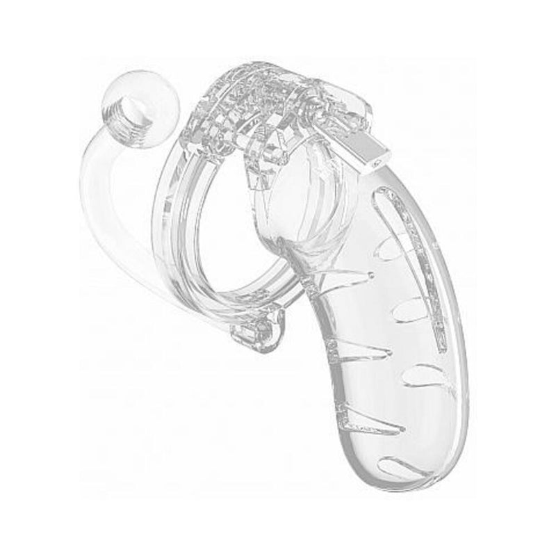 Mancage Chastity Cock Cage With Butt Plug #11 Medium