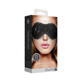 Shots Denim Eye Mask - Black