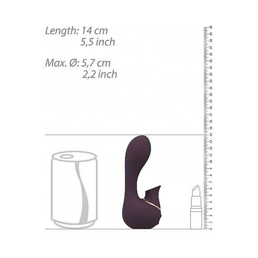 Irresistible Mythical Purple Clitoral G-Spot Vibrator