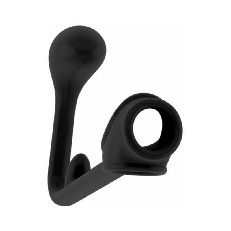 Sono No 3 Butt Plug With Cock Ring Black