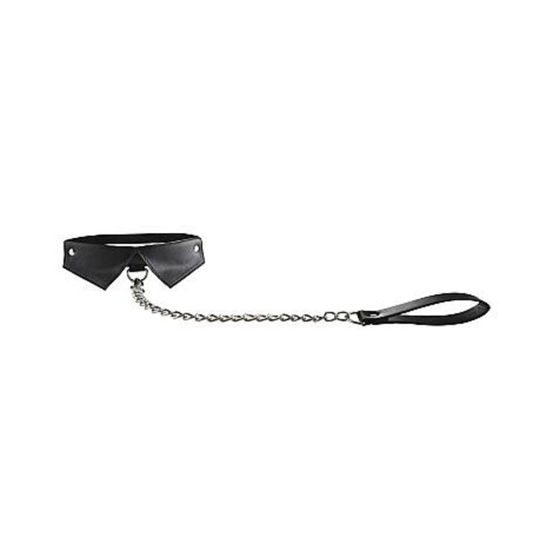 Ouch Exclusive Collar & Leash Black