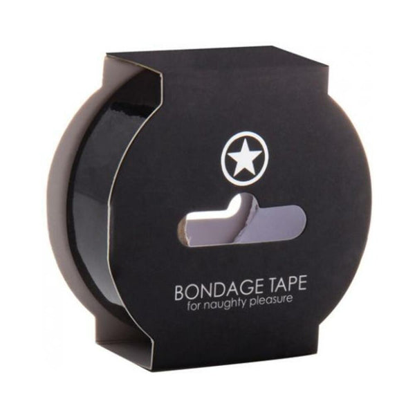 Bondage Tape Non-Sticky 57.41 feet Black