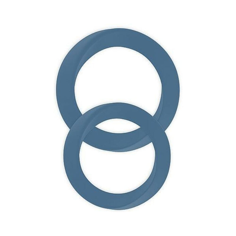 Infinity Thin M And L Cock Rings Blue
