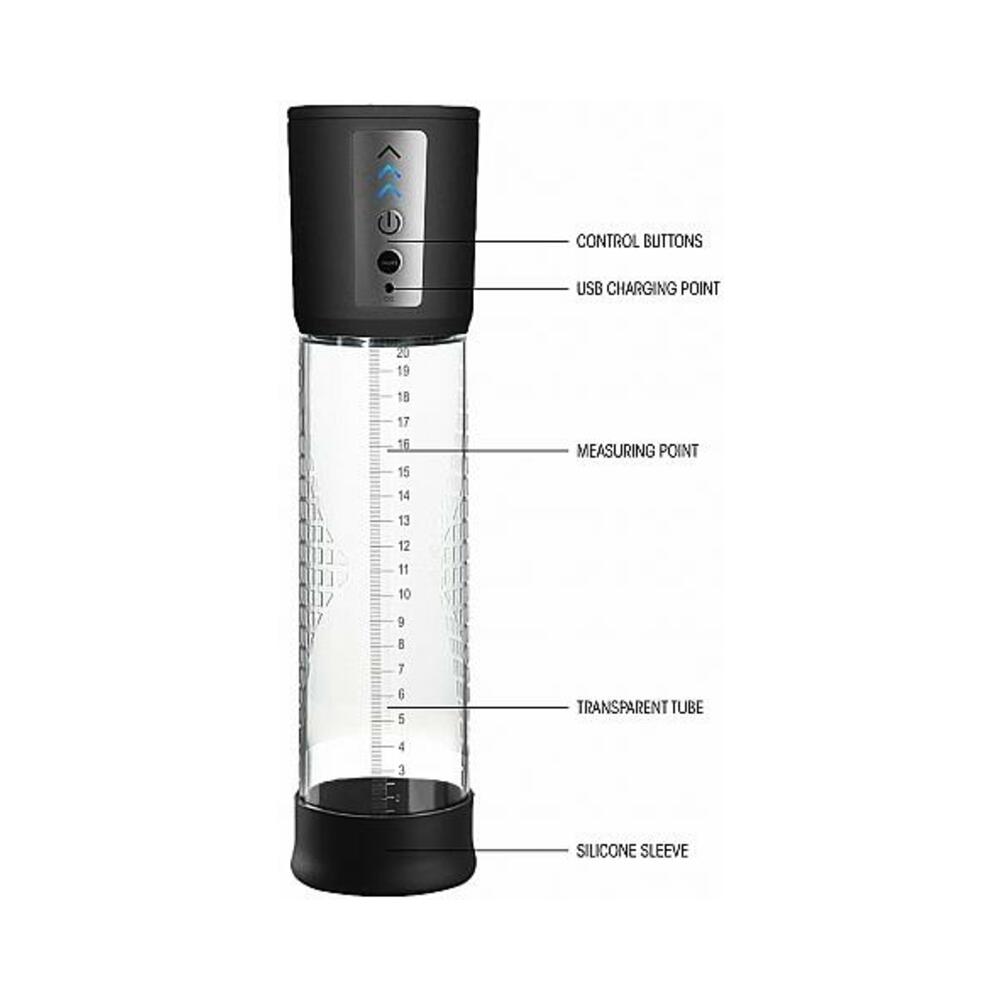 Pumped Premium Rechargeable Automatic Pump Transparent