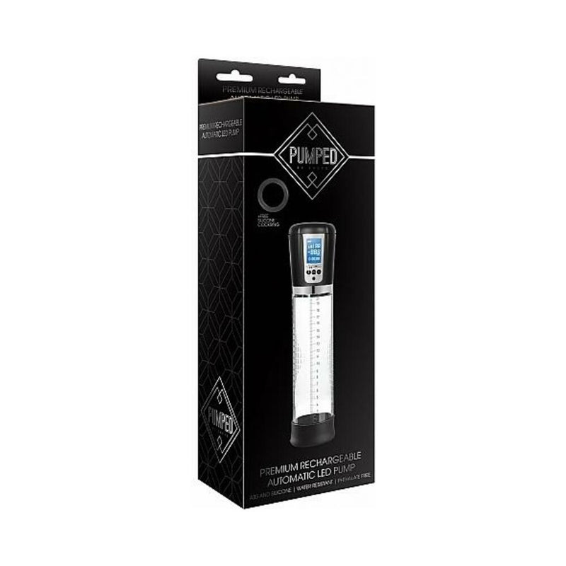 Pumped Premium Rechargeable Automatic Lcd Pump Transparent