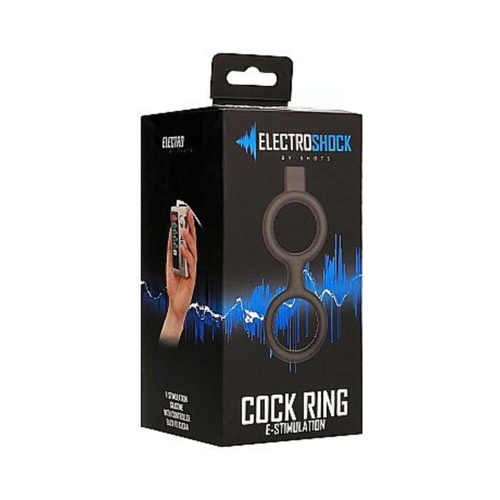 ElectroShock E-Stim Ring w/Ballstrap Blk