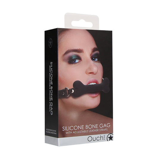 Ouch! Bone Gag Black