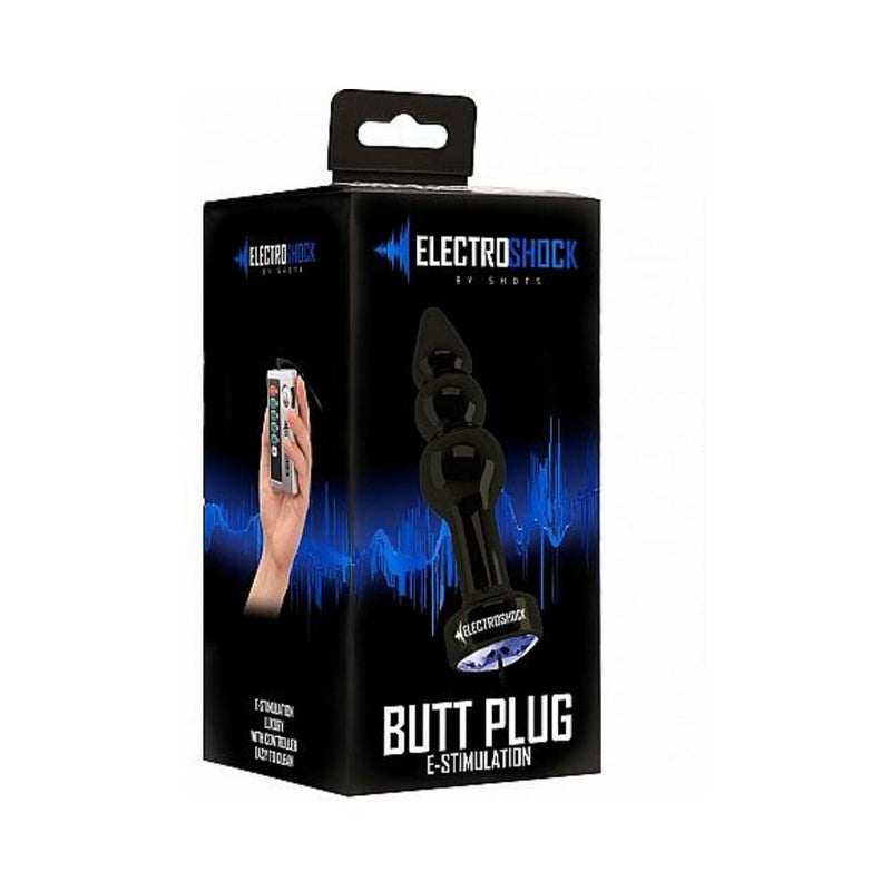 Ribbed Butt Plug E-stimulation