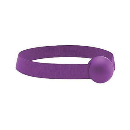 ELASTIC BALL GAG PURPLE