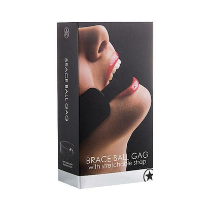 BRACE BALL GAG BLACK