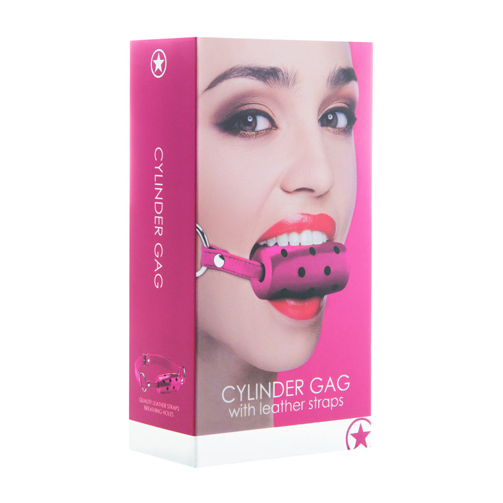 Ouch Cylinder Gag Pink