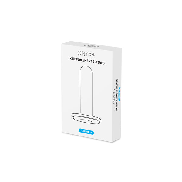 Kiiroo Onyx+ Replacement Sleeve - 3 Pack Standard Fit