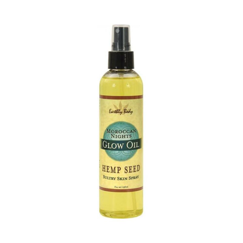 Earthly Body Glow Oil Moroccan Nights 8 Ounce Spray